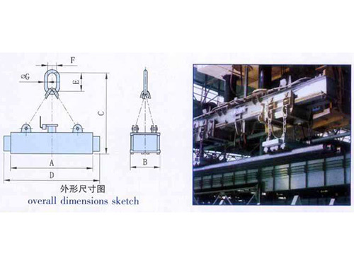 MW92系列吊運(yùn)小鋼坯、鋼錠用電磁鐵